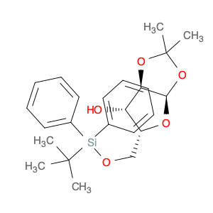 114861-14-2 α-D-Xylofuranose, 5-O-[(1,1-dimethylethyl)diphenylsilyl]-1,2-O-(1-methylethylidene)-