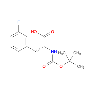 114873-11-9 D-Phenylalanine, N-[(1,1-dimethylethoxy)carbonyl]-3-fluoro-