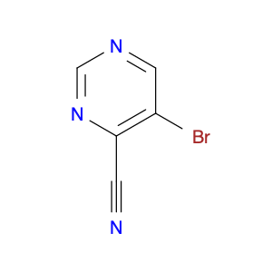 4-Pyrimidinecarbonitrile, 5-bromo-