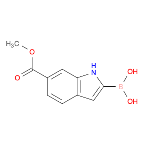 1H-Indole-6-carboxylic acid, 2-borono-, 6-methyl ester