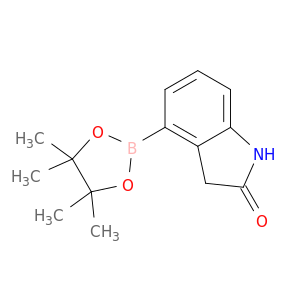 1150271-44-5 2H-Indol-2-one, 1,3-dihydro-4-(4,4,5,5-tetramethyl-1,3,2-dioxaborolan-2-yl)-