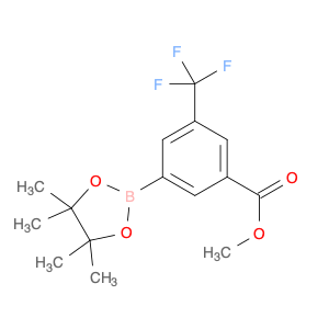 Benzoic acid, 3-(4,4,5,5-tetramethyl-1,3,2-dioxaborolan-2-yl)-5-(trifluoromethyl)-, methyl ester