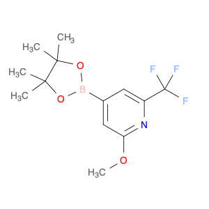 1150561-66-2 Pyridine, 2-methoxy-4-(4,4,5,5-tetramethyl-1,3,2-dioxaborolan-2-yl)-6-(trifluoromethyl)-