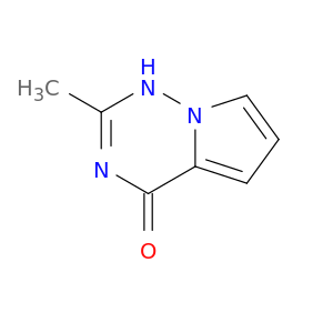 1150617-73-4 Pyrrolo[2,1-f][1,2,4]triazin-4(1H)-one, 2-methyl-