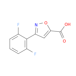 1152531-95-7 3-(2,6-difluorophenyl)-1,2-oxazole-5-carboxylic acid