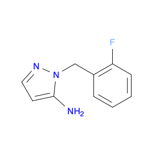 1H-Pyrazol-5-amine, 1-[(2-fluorophenyl)methyl]-