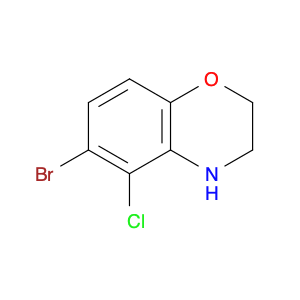 1154740-67-6 6-bromo-5-chloro-3,4-dihydro-2H-benzo[b][1,4]oxazine