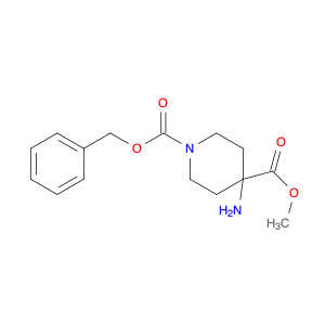 1,4-Piperidinedicarboxylic acid, 4-aMino-, 4-Methyl 1-(phenylMethyl) ester