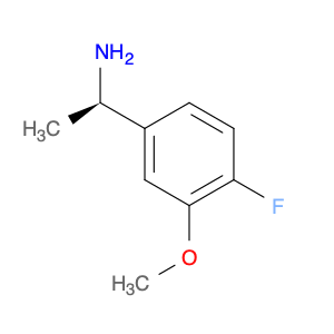 1157581-09-3 Benzenemethanamine, 4-fluoro-3-methoxy-α-methyl-, (αR)-