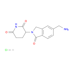 1158264-69-7 3-[5-(aminomethyl)-1-oxo-2,3-dihydro-1H-isoindol-2-yl]piperidine-2,6-dione hydrochloride