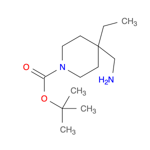 1158758-98-5 1-Piperidinecarboxylic acid, 4-(aminomethyl)-4-ethyl-, 1,1-dimethylethyl ester