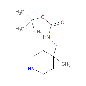 Carbamic acid, N-[(4-methyl-4-piperidinyl)methyl]-, 1,1-dimethylethyl ester