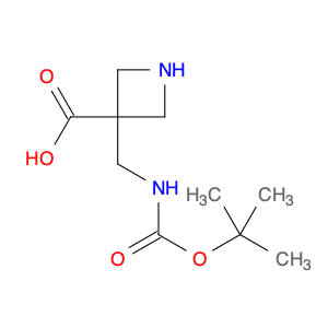 1158759-58-0 3-Azetidinecarboxylic acid, 3-[[[(1,1-dimethylethoxy)carbonyl]amino]methyl]-