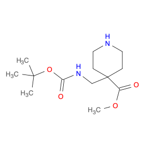 1158759-65-9 methyl 4-({[(tert-butoxy)carbonyl]amino}methyl)piperidine-4-carboxylate