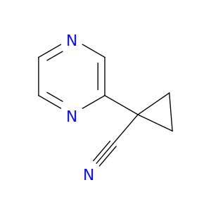 1159734-50-5 Cyclopropanecarbonitrile, 1-(2-pyrazinyl)-