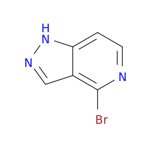 1H-Pyrazolo[4,3-c]pyridine, 4-broMo-