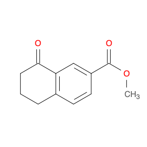 2-Naphthalenecarboxylic acid, 5,6,7,8-tetrahydro-8-oxo-, methyl ester