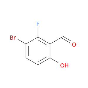 3-bromo-2-fluoro-6-hydroxybenzaldehyde