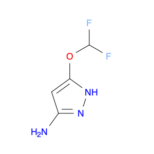 1H-Pyrazol-3-amine, 5-(difluoromethoxy)-