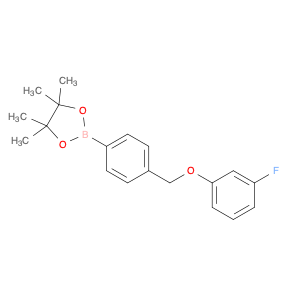 1160829-16-2 2-(4-((3-fluorophenoxy)methyl)phenyl)-4,4,5,5-tetramethyl-1,3,2-dioxaborolane