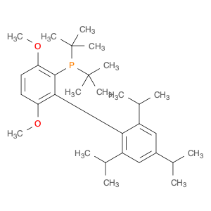 1160861-53-9 Phosphine, [3,6-dimethoxy-2',4',6'-tris(1-methylethyl)[1,1'-biphenyl]-2-yl]bis(1,1-dimethylethyl)-