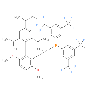 1160861-60-8 Phosphine, bis[3,5-bis(trifluoromethyl)phenyl][3,6-dimethoxy-2',4',6'-tris(1-methylethyl)[1,1'-biphenyl]-2-yl]-