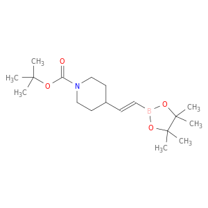 1160924-51-5 tert-butyl 4-[(E)-2-(4,4,5,5-tetramethyl-1,3,2-dioxaborolan-2-yl)ethenyl]piperidine-1-carboxylate