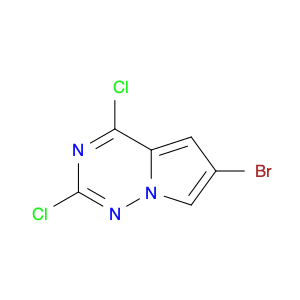 Pyrrolo[2,1-f][1,2,4]triazine, 6-bromo-2,4-dichloro-