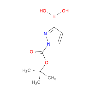 1H-Pyrazole-1-carboxylic acid, 3-borono-, 1-(1,1-dimethylethyl) ester