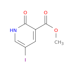 3-Pyridinecarboxylic acid, 1,2-dihydro-5-iodo-2-oxo-, methyl ester