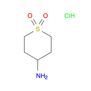 2H-Thiopyran-4-amine, tetrahydro-, 1,1-dioxide, hydrochloride (1:1)