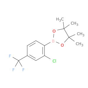 1165935-98-7 2-(2-Chloro-4-(trifluoromethyl)phenyl)-4,4,5,5-tetramethyl-1,3,2-dioxaborolane