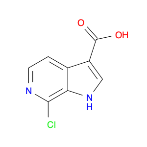 1H-Pyrrolo[2,3-c]pyridine-3-carboxylic acid, 7-chloro-