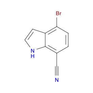 4-Bromo-1H-indole-7-carbonitrile