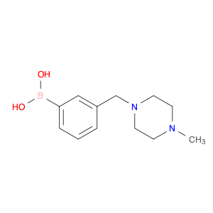 Boronic acid, B-[3-[(4-methyl-1-piperazinyl)methyl]phenyl]-