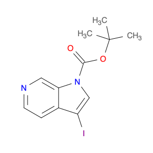 1H-Pyrrolo[2,3-c]pyridine-1-carboxylic acid, 3-iodo-, 1,1-dimethylethyl ester