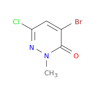 1178884-53-1 4-BROMO-6-CHLORO-2-METHYLPYRIDAZIN-3(2H)-ONE