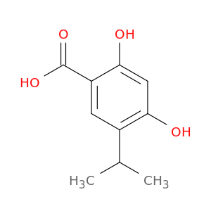 1184181-48-3 2,4-Dihydroxy-5-isopropylbenzoic acid