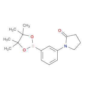 1185265-61-5 1-[3-(Tetramethyl-1,3,2-dioxaborolan-2-yl)phenyl]pyrrolidin-2-one