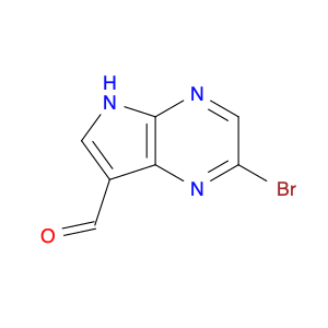 1185428-32-3 2-BroMo-5H-pyrrolo[2,3-b]pyrazine-7-carboxaldehyde