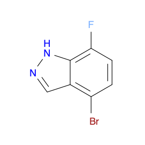 1186334-63-3 1H-Indazole, 4-broMo-7-fluoro-