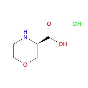 1187928-88-6 (3R)-3-Morpholinecarboxylic acid hydrochloride (1:1)