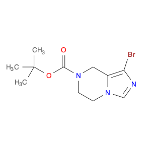 1188265-64-6 TERT-BUTYL 1-BROMO-5,6-DIHYDROIMIDAZO[1,5-A]PYRAZINE-7(8H)-CARBOXYLATE