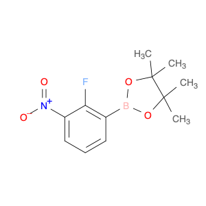 1189042-70-3 2-(2-Fluoro-3-nitrophenyl)-4,4,5,5-tetramethyl-1,3,2-dioxaborolane