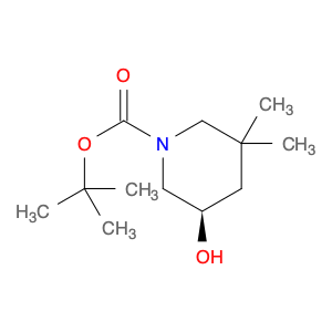 1189570-45-3 tert-butyl (5R)-5-hydroxy-3,3-dimethylpiperidine-1-carboxylate