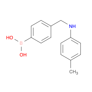 1190095-11-4 (4-((p-tolylamino)methyl)phenyl)boronic acid