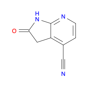 1H-Pyrrolo[2,3-b]pyridine-4-carbonitrile, 2,3-dihydro-2-oxo-