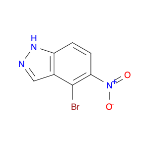 1H-Indazole, 4-bromo-5-nitro-