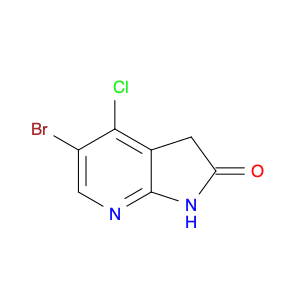 1190316-24-5 2H-Pyrrolo[2,3-b]pyridin-2-one, 5-bromo-4-chloro-1,3-dihydro-