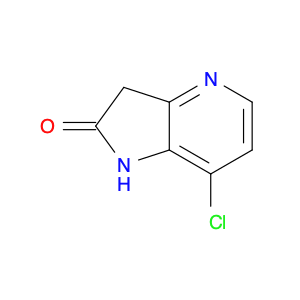 1190318-32-1 2H-Pyrrolo[3,2-b]pyridin-2-one, 7-chloro-1,3-dihydro-